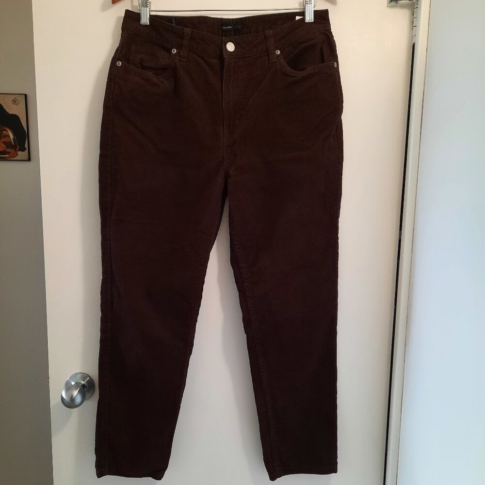 Bluenotes Brown Corduroy Pants, Size 10R
